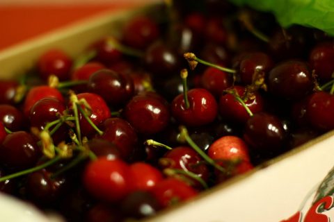 Cereza fresca