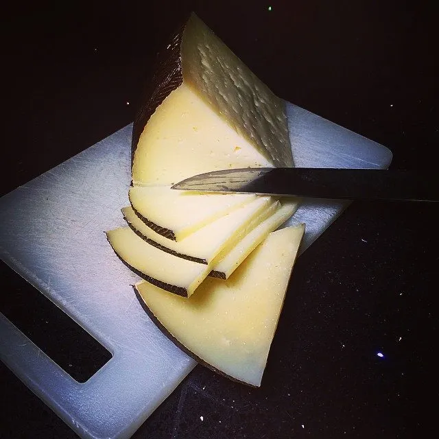 Queso de oveja merina curado