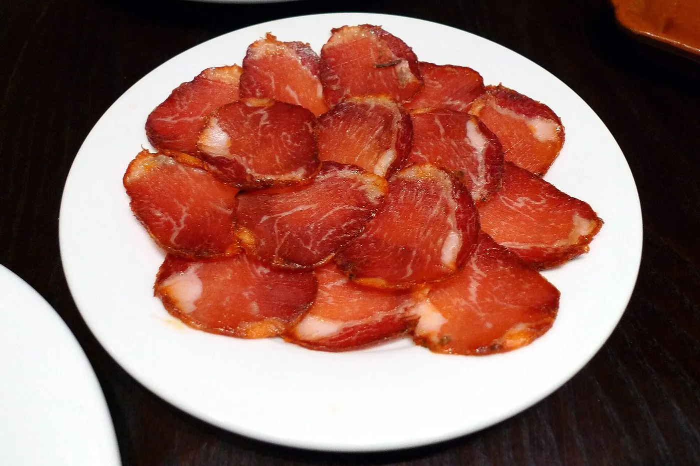 Lomo ibérico loncheado