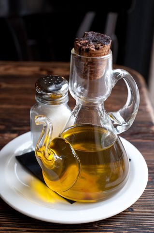 Aceite servido