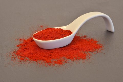 Secado de pimiento