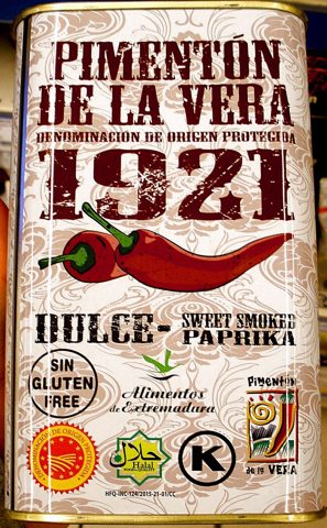 Pimentón de La Vera dulce
