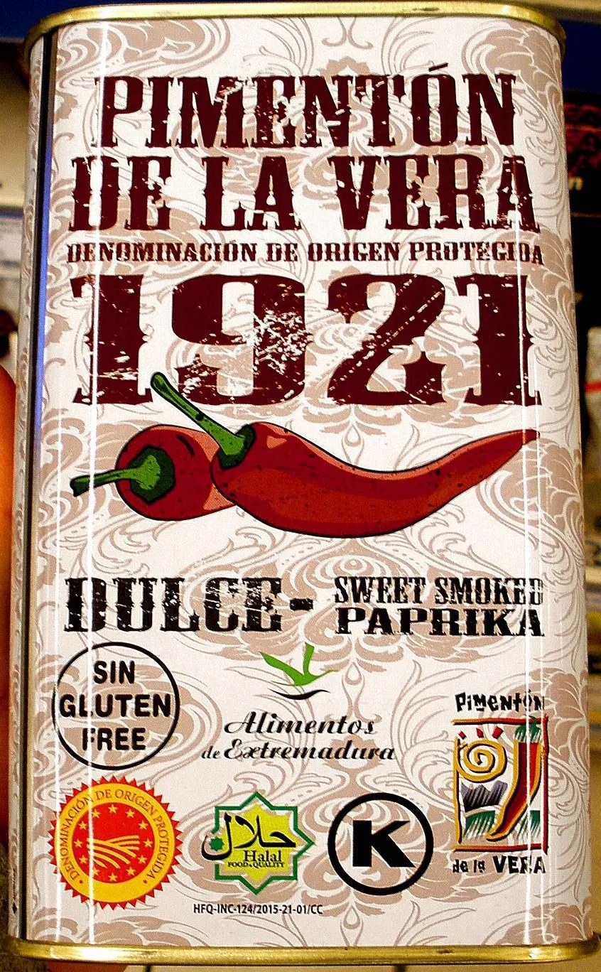 Pimentón de la Vera agridulce DOP