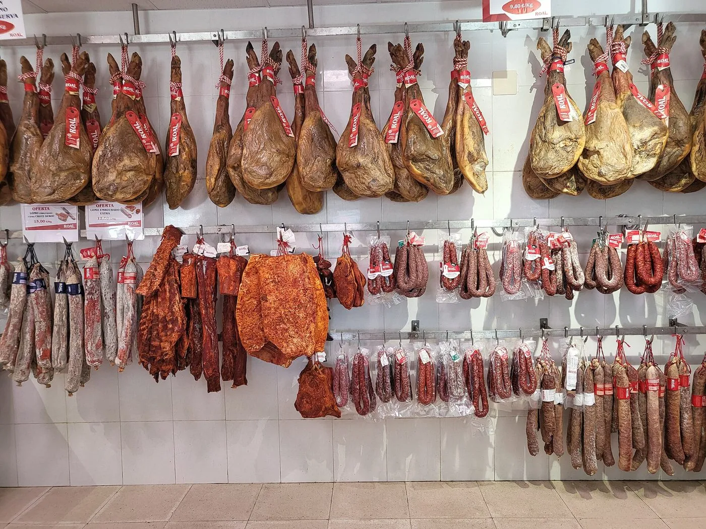 Jamones y embutidos ibéricos