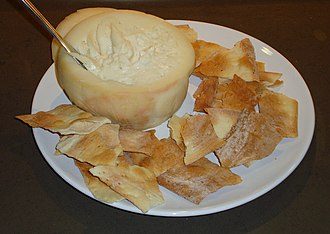 Torta servida
