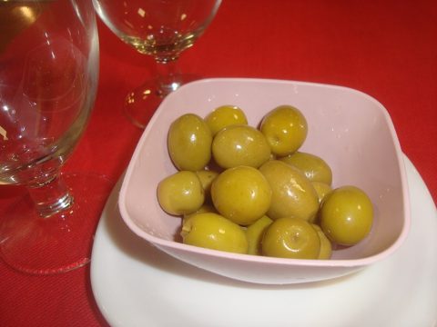 Aceituna manzanilla cacereña aliñada