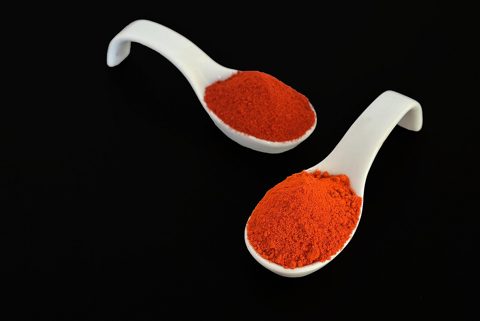Color del pimentón