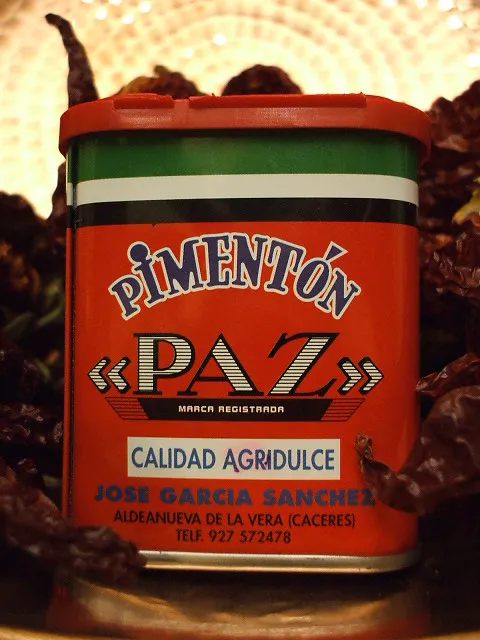 Pimentón agridulce de La Vera
