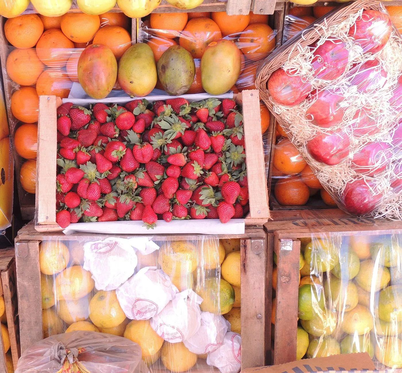 Caja de fruta